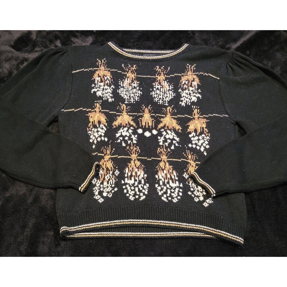 Woman's Vintage Jantzen Knit Silk Acrylic Blend Sweater Size Medium Pullover